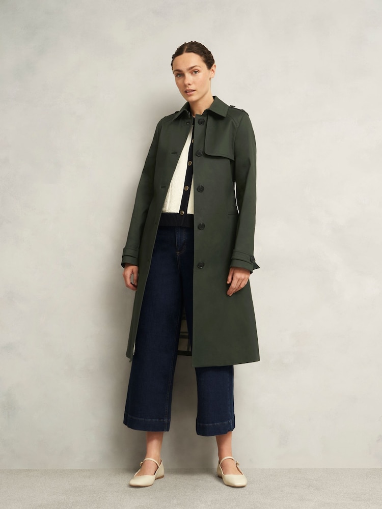 Hobbs Green Petite Hallie Trench Coat - Image 1 of 4