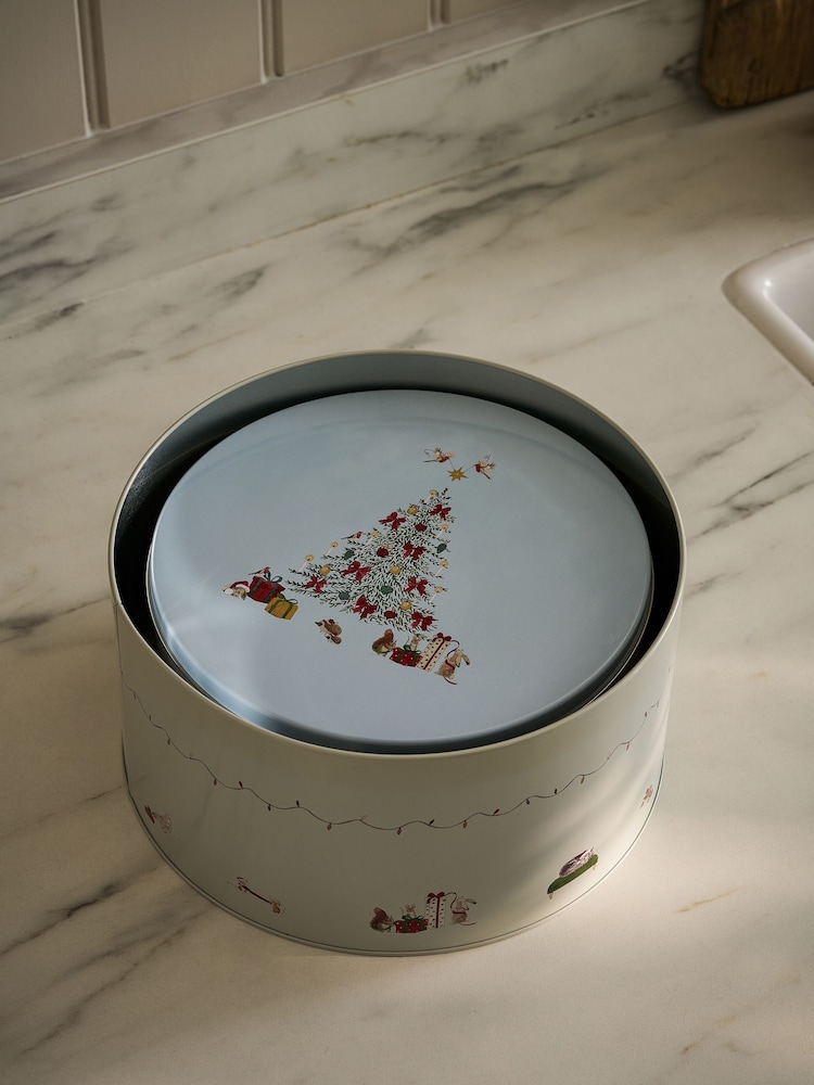Sophie Allport Cosy Christmas Cake Tins Set of 3 - صورة 2 من 3