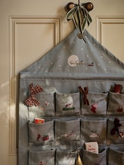 Sophie Allport Natural Cosy Christmas Fabric Advent Calendar - Image 2 of 5
