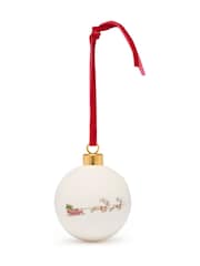 Sophie Allport Father Christmas China Bauble - Image 2 of 2