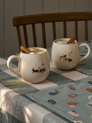 Skodelica Sophie Allport Paws & Pumpkins Stoneware - Slika 1 iz 4