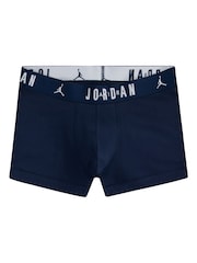 Jordan Blue Mens Flight Cotton Trunks 3-Pack - Image 5 of 10