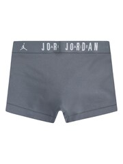 Jordan Blue Mens Flight Cotton Trunks 3-Pack - Image 6 of 10