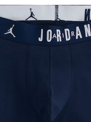 Jordan Blue Mens Flight Cotton Trunks 3-Pack - Image 8 of 10