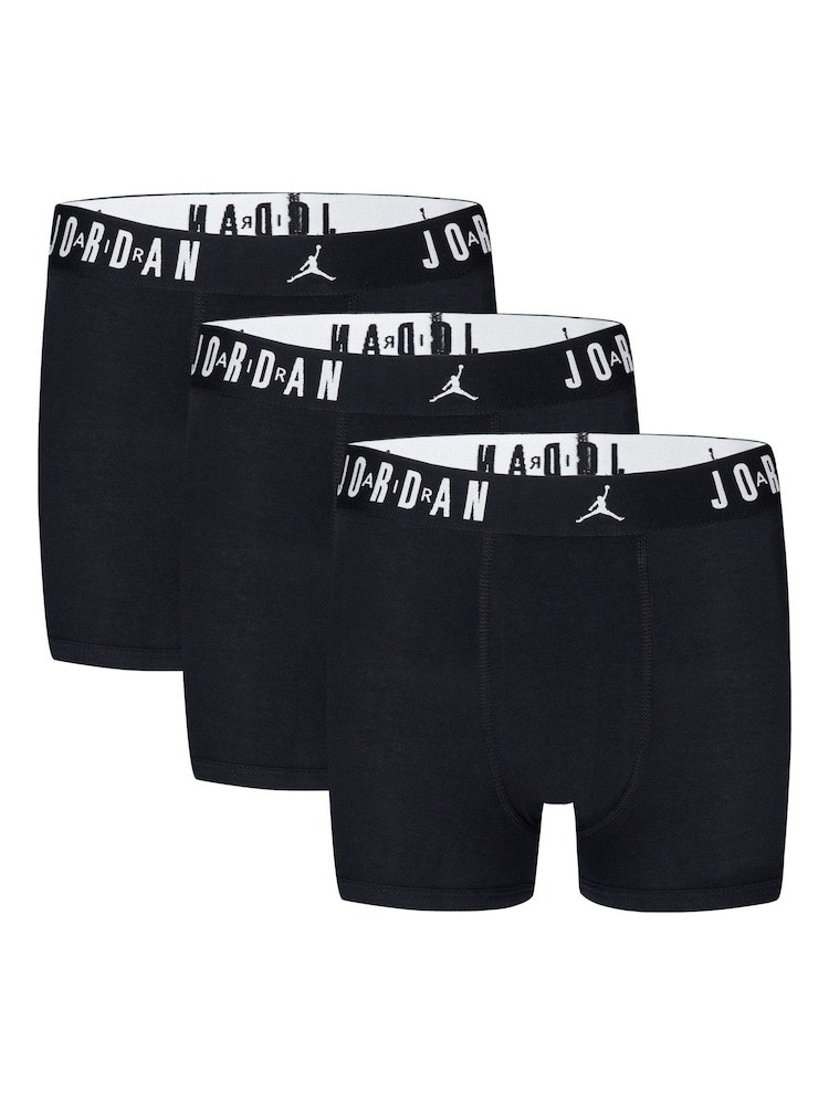 Jordan Flight 3 Pack Black Boxers - Image 1 of 7