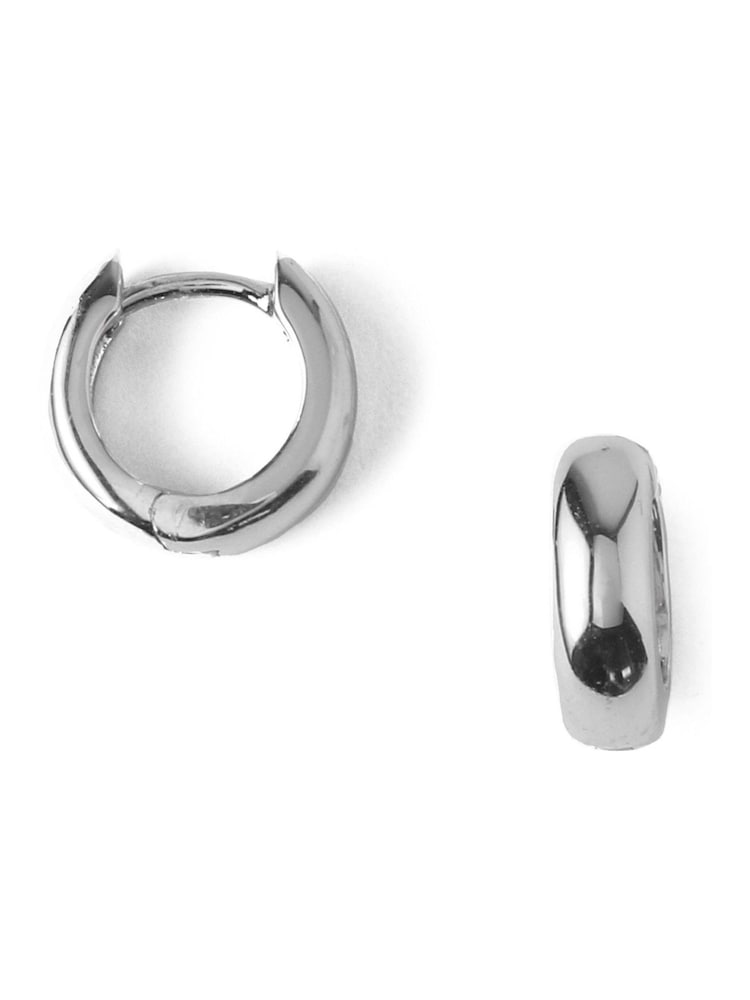 Orelia London Mini Domed Huggie Hoop Earrings - Image 1 of 2
