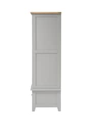 Cotswold Company Dove Grey Chester Double Wardrobe - Image 3 of 6