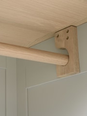 Cotswold Company Dove Grey Chester Double Wardrobe - Image 5 of 6