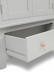 Cotswold Company Dove Grey Chester Double Wardrobe - Image 6 of 6