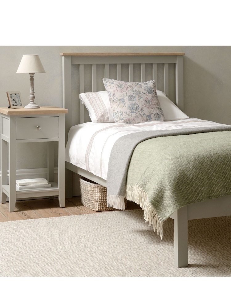 Cotswold Company Dove Grey Chester Single Bed - Image 2 of 6 Cotswold Company Dove Grey Chester Single Bed - Image 2 of 6