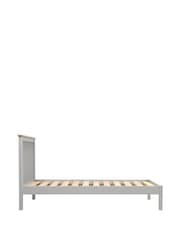 Cotswold Company Dove Grey Chester Single Bed - Image 4 of 6