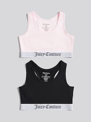 Juicy Couture Pink Juicy Crop Top 2 Pack Hanging - Image 1 of 3