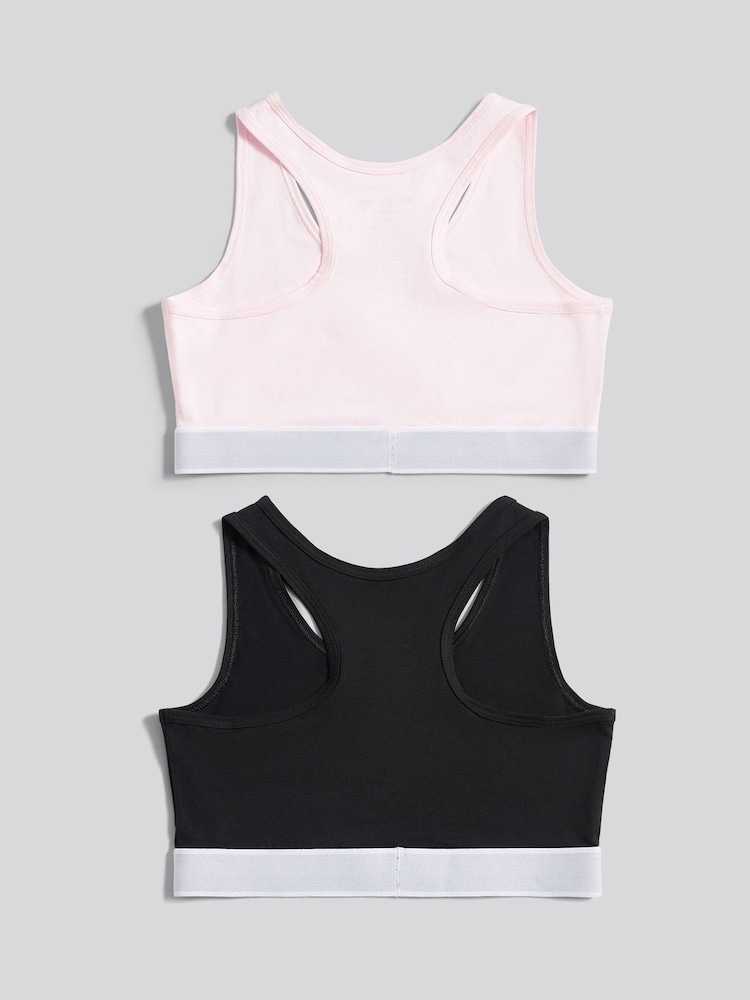 Juicy Couture Pink Juicy Crop Top 2 Pack Hanging - Image 2 of 3