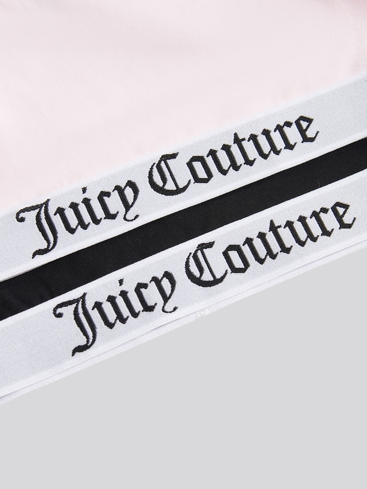 Juicy Couture Pink Juicy Crop Top 2 Pack Hanging - Image 3 of 3