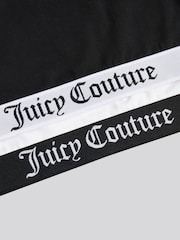 Juicy Couture Black Juicy Crop Top 2 Pack Hanging - Image 3 of 3