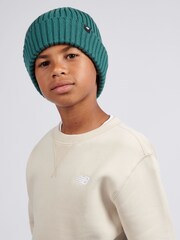 New Balance Emerald Green Tab Beanie Hat - Image 2 of 6