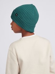 New Balance Emerald Green Tab Beanie Hat - Image 3 of 6