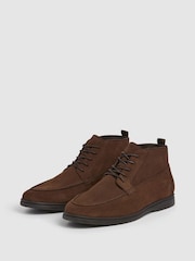 Hackett Martin Explorer Suede Lace Up Brown Boots - Image 2 of 6