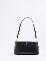River Island Black Bar Front Clutch Bag - Image 2 of 5