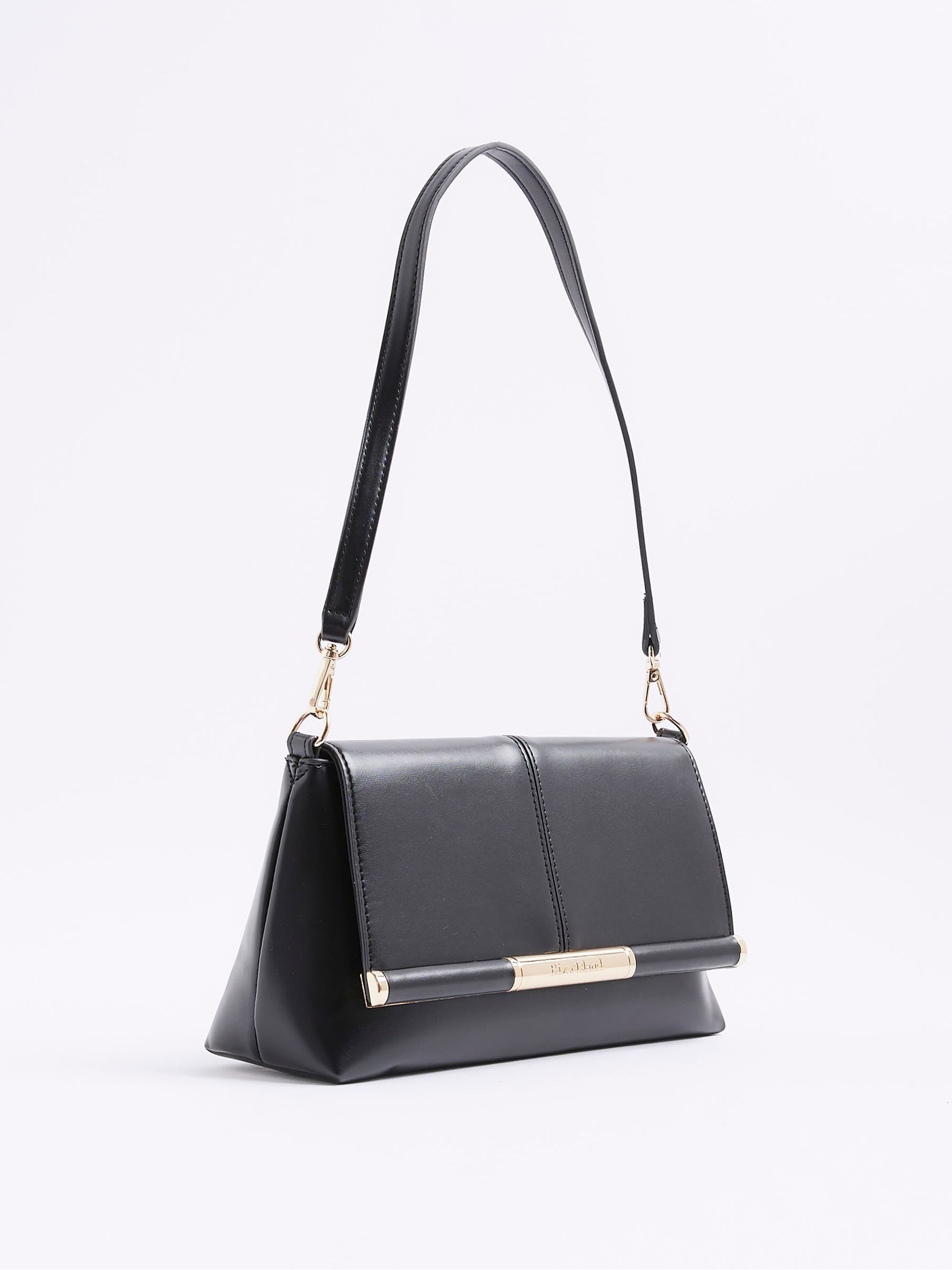 Cumpără Negru - River Island Bar Front Clutch Bag from Next Romania