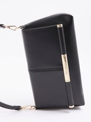 River Island Black Bar Front Clutch Bag - Image 4 of 5