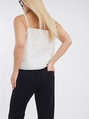 River Island Black High Rise Relaxed Straight Leg Jeans - Image 4 of 4