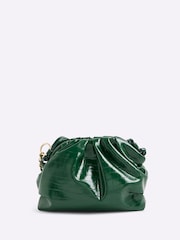 River Island Green Ruched Cross-Body Bag - Image 2 of 6