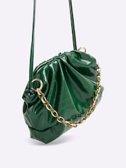 River Island Green Ruched Cross-Body Bag - Image 4 of 6