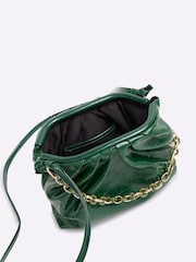 River Island Green Ruched Cross-Body Bag - Image 5 of 6