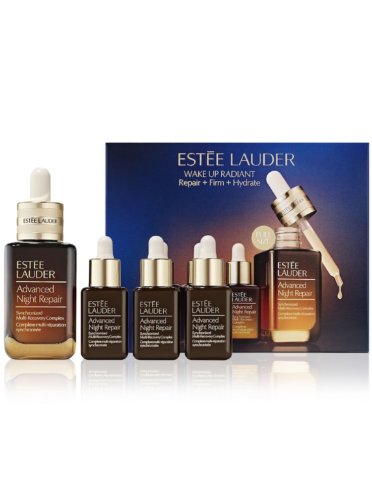 Estée Lauder Wake Up Radiant Repair+Firm+Hydrate Advanced Night Repair Skincare Gift Set (Worth £158) - Image 1 of 2 Estée Lauder Wake Up Radiant Repair+Firm+Hydrate Advanced Night Repair Skincare Gift Set (Worth £158) - Image 1 of 2