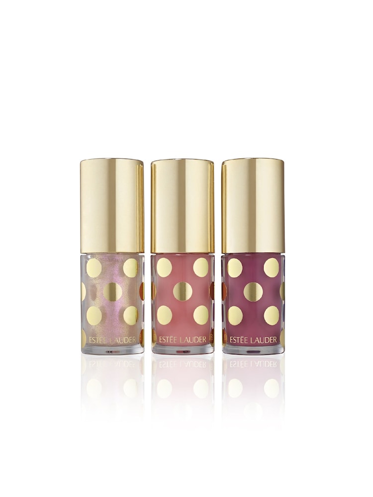 Estée Lauder Sheer Wonders Holiday Lip Oil Trio (Worth £56) - Image 2 of 2 Estée Lauder Sheer Wonders Holiday Lip Oil Trio (Worth £56) - Image 2 of 2