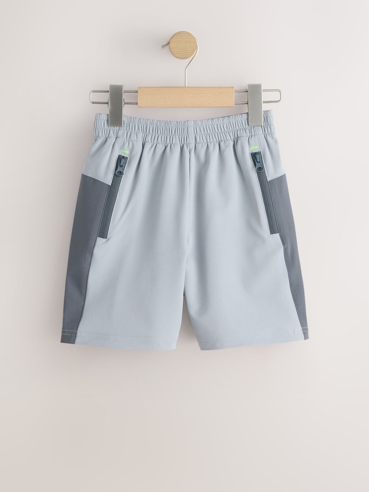 Gri - Track Shorts (3-16yrs) - Imaginea 1 din 5