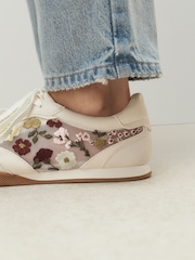 White Floral Forever Comfort®? Slim Sole Embroidered Trainers - Image 5 of 7