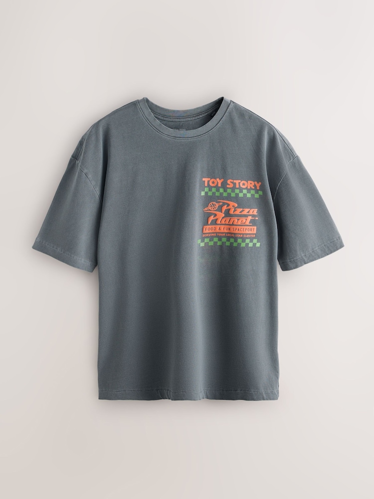 Grey Toy Story Relaxed Fit T-Shirt - Image 2 of 4