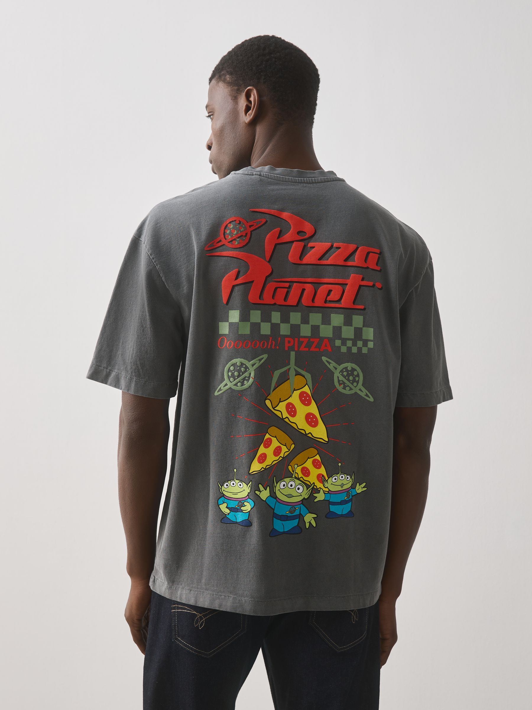 Buy Grey Toy Story Relaxed Fit T-Shirt from Next USA