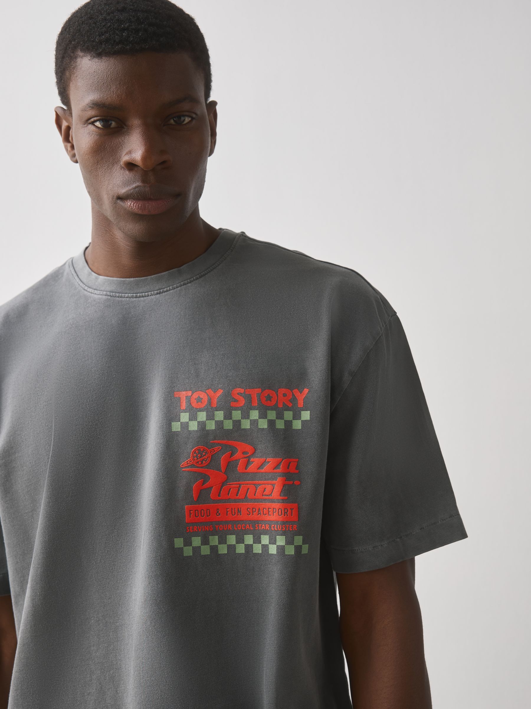Buy Grey Toy Story Relaxed Fit T-Shirt from Next USA