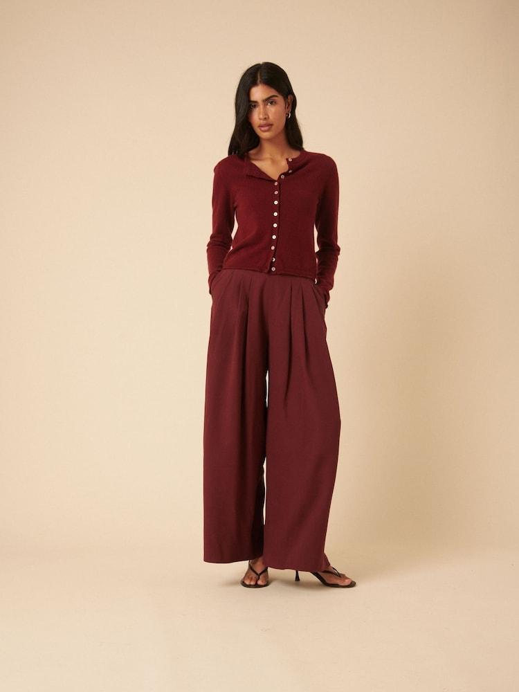 Nobodys Child Red Shyla Trousers - Image 1 of 2 Nobodys Child Red Shyla Trousers - Image 1 of 2