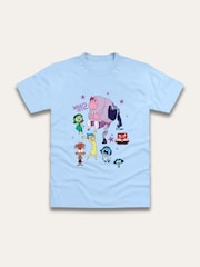 Brand Threads Blue Inside Out 2 Print T-Shirt - Image 1 of 1