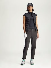 adidas Stella McCartney Black Padded Gilet - Image 3 of 6