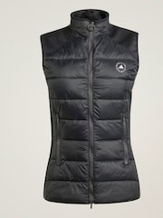 adidas Stella McCartney Black Padded Gilet - Image 6 of 6