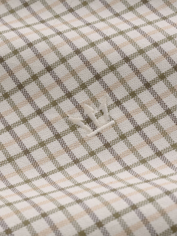 neutre - Check Trident Short Sleeve Shirt - Image 11 de 11 neutre - Check Trident Short Sleeve Shirt - Image 11 de 11