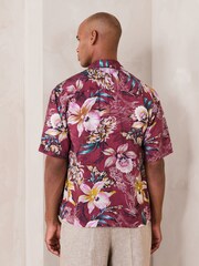 Purple N. Premium Printed Short Sleeve Shirt - Image 2 of 7