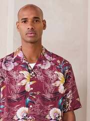 Purple N. Premium Printed Short Sleeve Shirt - Image 4 of 7