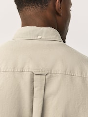 Stone Short Sleeve Lightweight Pocket Oxford  Shirt - Image 5 of 8