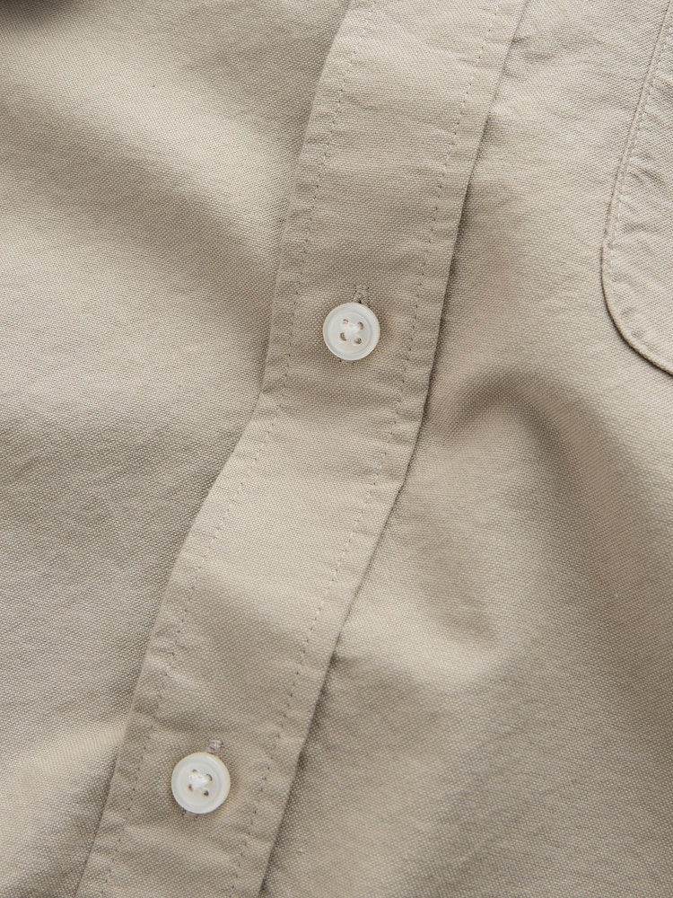 Stone Short Sleeve Lightweight Pocket Oxford  Shirt - Image 8 of 8