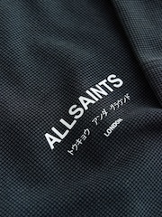 smALLSAINTS Black Oversized Waffle Underground T-Shirt - Image 8 of 9