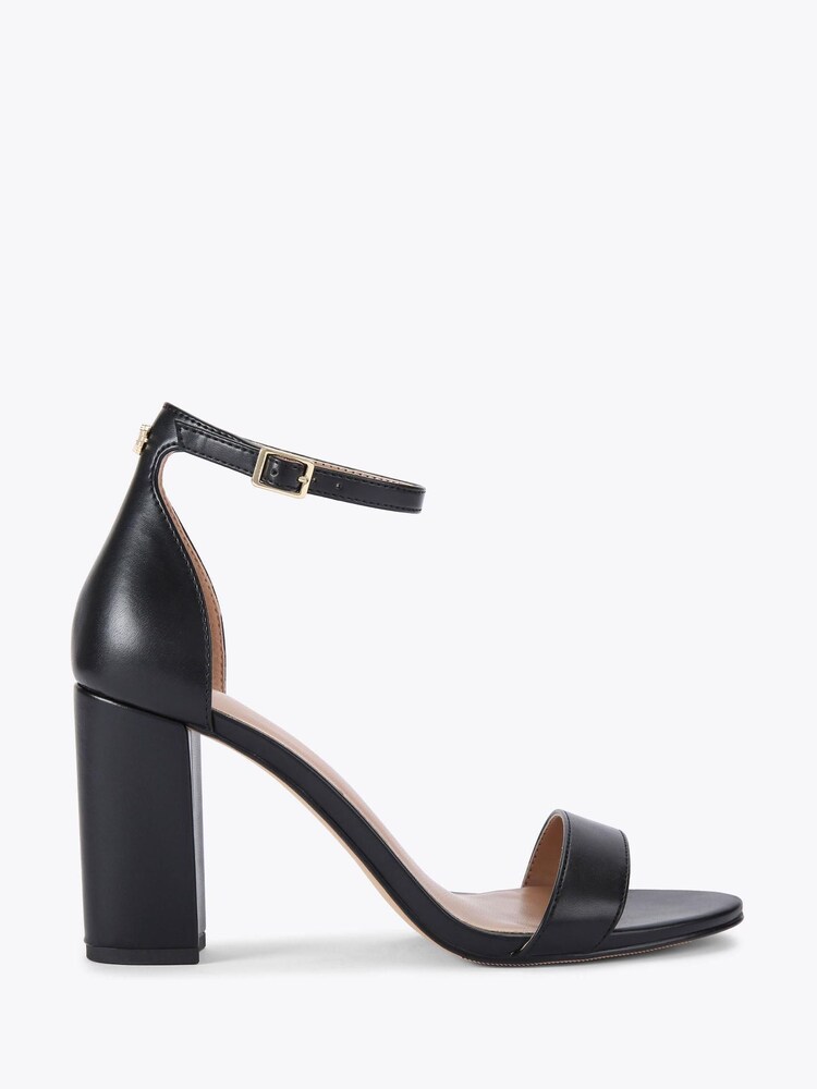 Carvela Black Block Heel Sandals - Image 2 of 5 Carvela Black Block Heel Sandals - Image 2 of 5