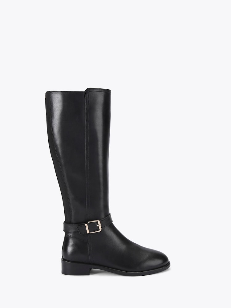 Carvela Black Carvela Pienza Riding Boots - Image 1 of 5 Carvela Black Carvela Pienza Riding Boots - Image 1 of 5