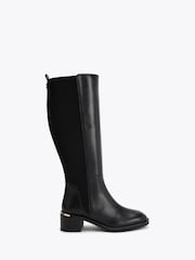 Carvela Black Knee Boots - Image 1 of 5