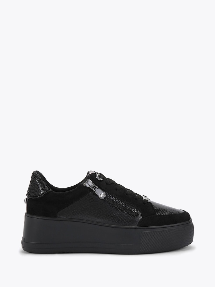 Carvela Jive Lace Up Trainers - Image 1 of 5 Carvela Jive Lace Up Trainers - Image 1 of 5